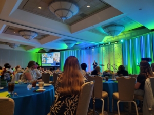 Photo of attendees at the American Library Association Annual Meeting in San Diego, CA.