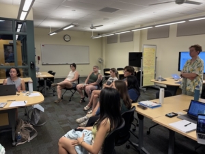 Picture of Bucknell to Gettysburg site visit.